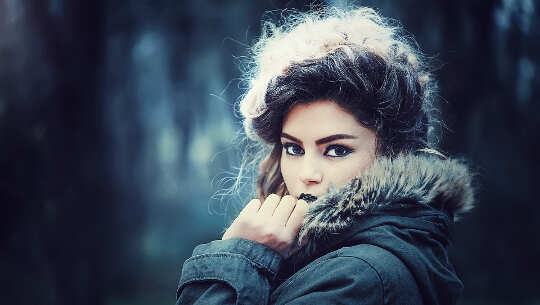 Discovering Sense Ability and Fully Utilizing Your Sense of Awareness face and shoulders of woman wearing a winter parka and looking at you