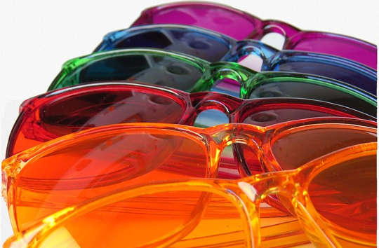 Intention and the Moment of Choice glasses in different colors