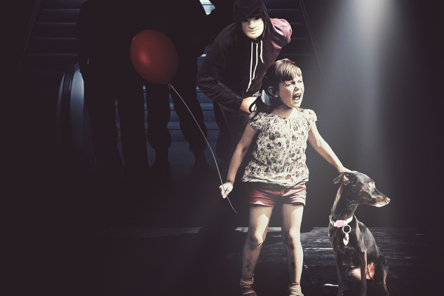 The Imprint of Childhood Fears in Your Life a young child frightened and crying