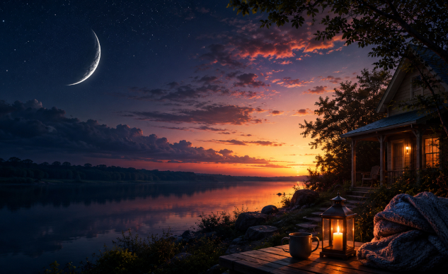 moon waning crescent
