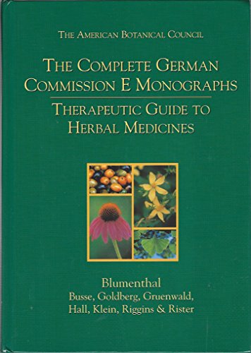 The complete German Commission E monographs